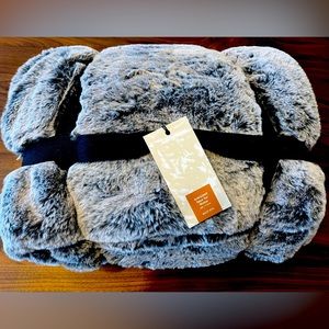 West Elm Oversized Faux Fur Throw *NWT*